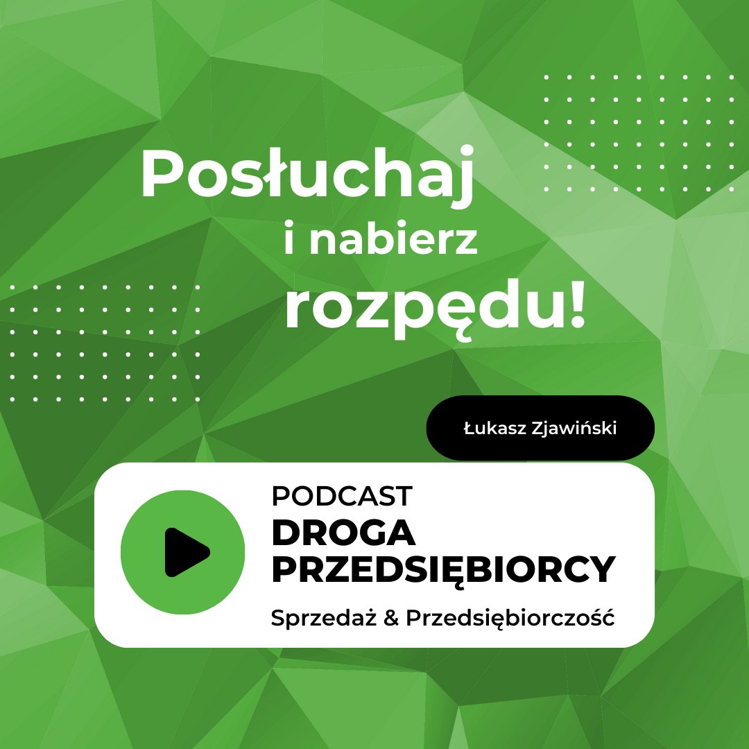 Okładka podcastu Droga Przedsiębiorcy — Łukasz Zjawiński